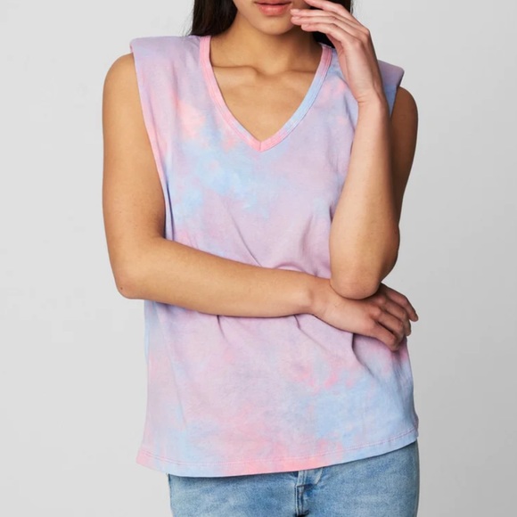 NWT BLANK NYC CLOUDBURST T-SHIRT - Picture 3 of 4